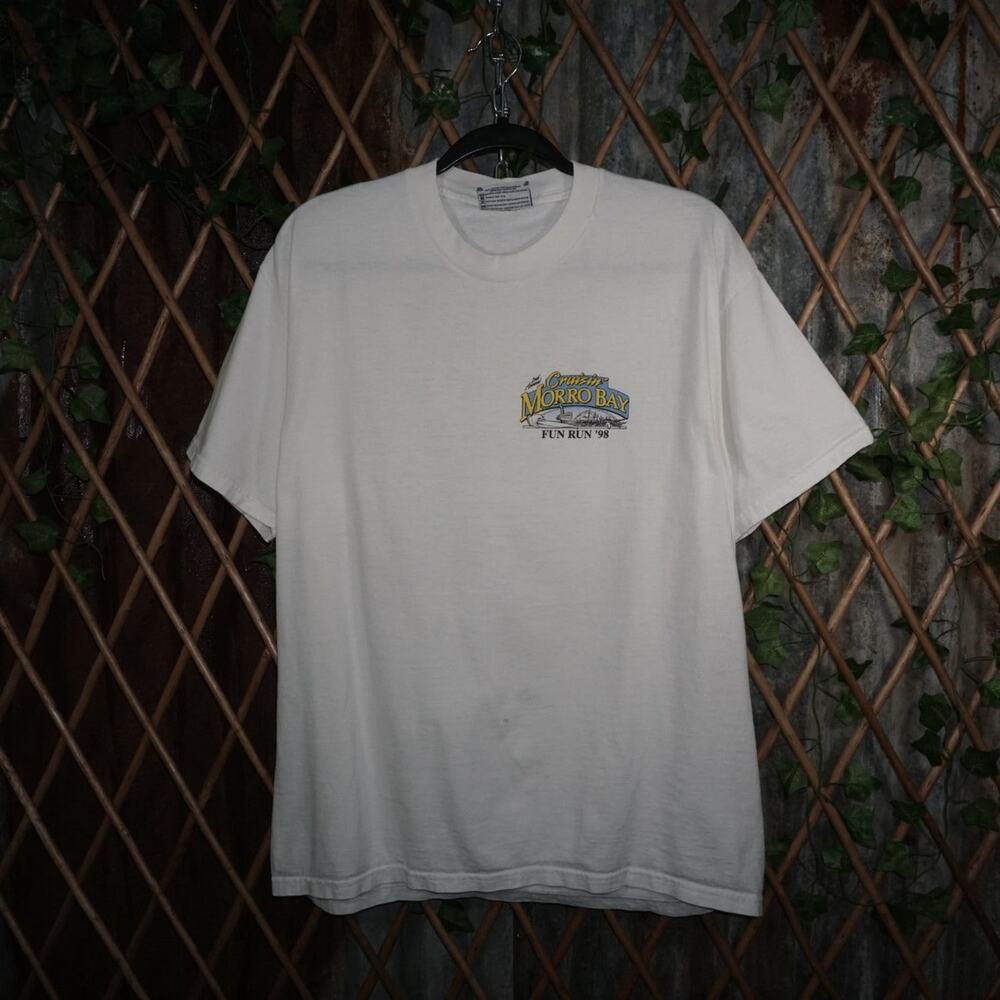 L - Vintage Y2K American Vintage T-Shirts cruisin morro bay